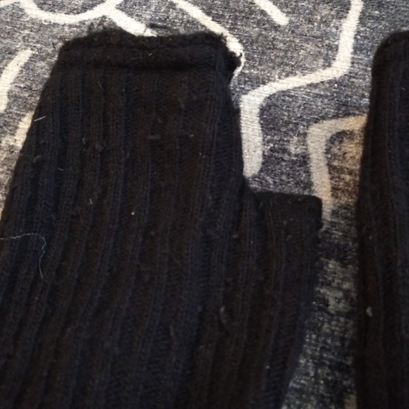 Marc by Marc Jacobs fingerless gloves black size L - Picture 6 of 7